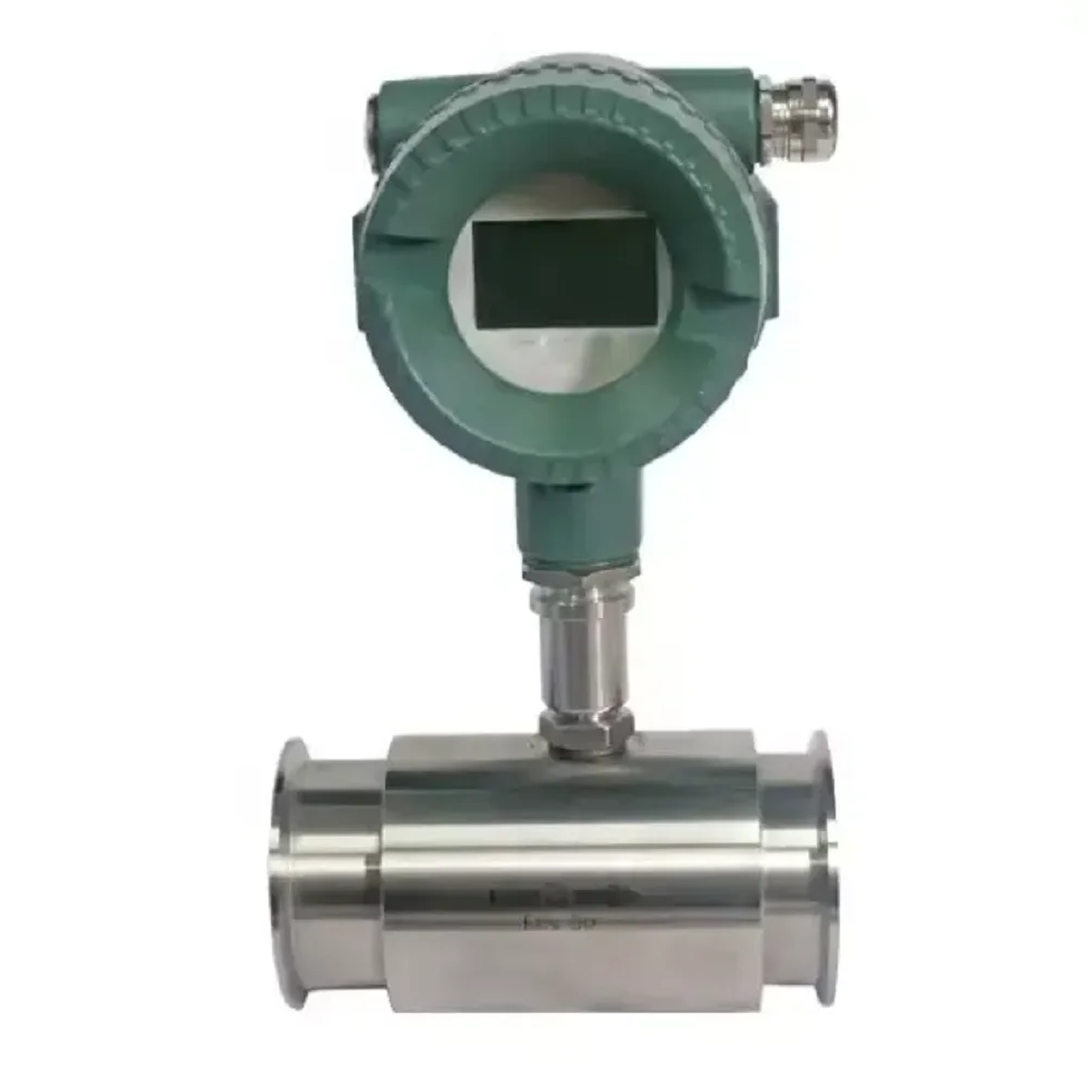 IP65/IP68 Digital Gas Diesel Turbine Flow Meter Variable Area Petroleum Flowmeters