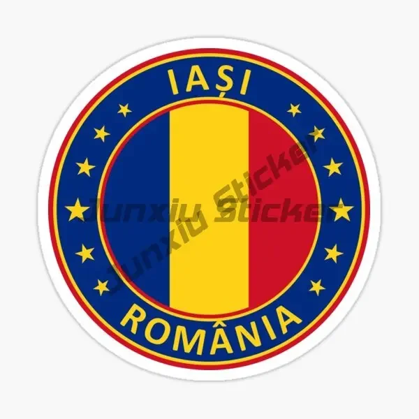 Romania GR Flag Map National Emblem Wall Room Bicycle Table Helmet Motorcycle Off-road Decal Car Sticker