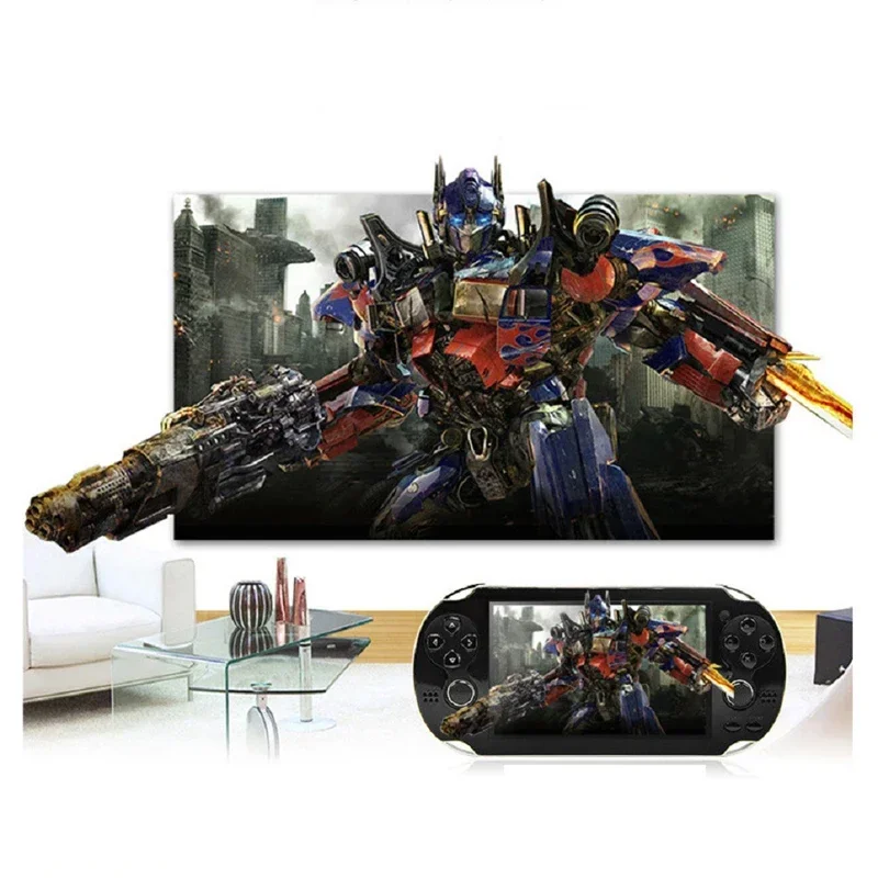 4.3 Inch Game Console For PSP Game Console Classic Dual-Shake Game Console 8G Built-in 10,000 Games 8/16/32/64/128 Bit Games