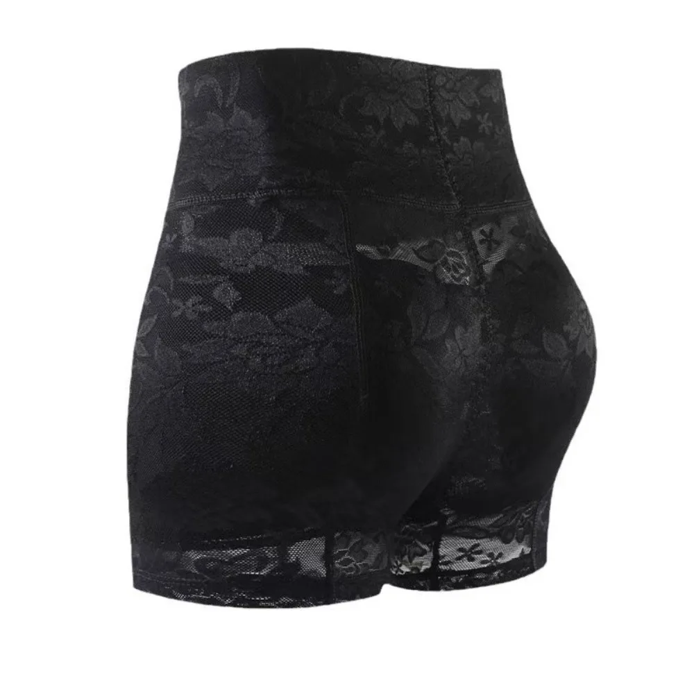 

Lace Mesh Slimming Shapewear with Pads High Waist Belly Contracting Body Shaping Panties Underpants Seamless
