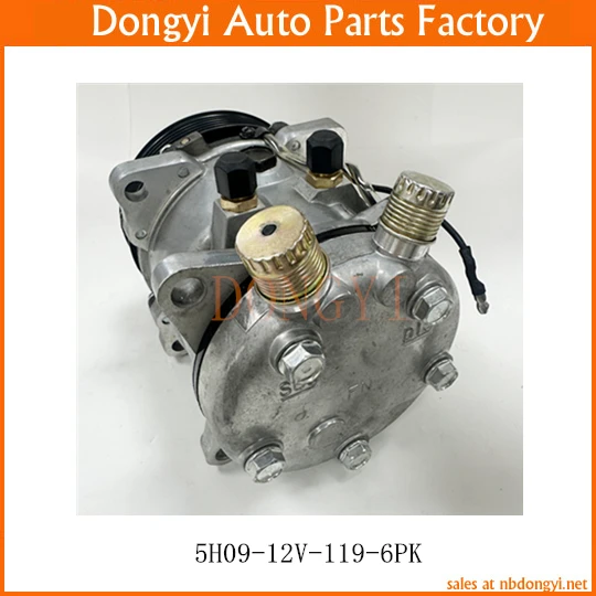 AC Compressor 5H09-12V-119-6PK 5H09 12V 119 6PK SD5H09