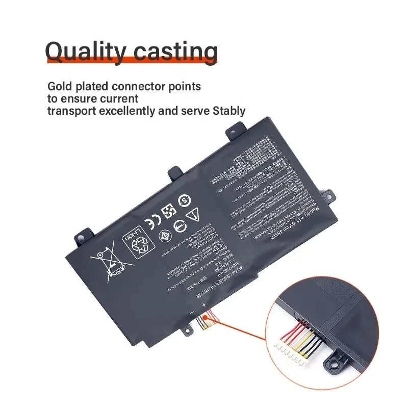 Batteria B31N1726 Per ASUS FX80, TUF Gaming FX504, FX505, FX86 – 48Wh 11.4V, Sostituisce 0B200-02910000