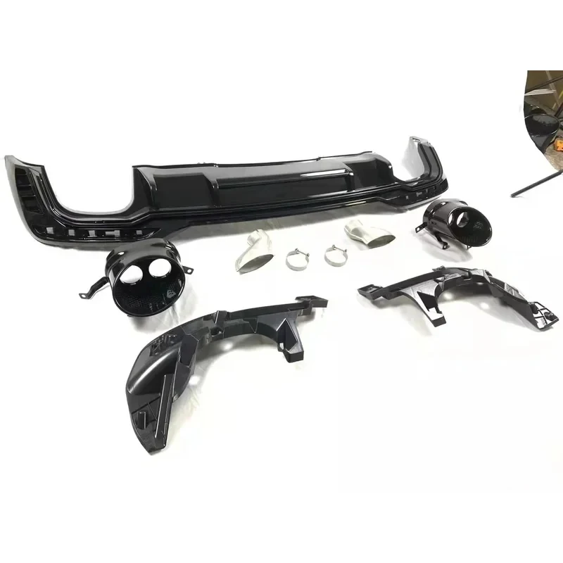 

Best SellingNew val Car Rear Bumper Lip With Tailpipes A4 B10 2020-2022 Facelift RS4 Type Rear DiffuserHigh Quality
