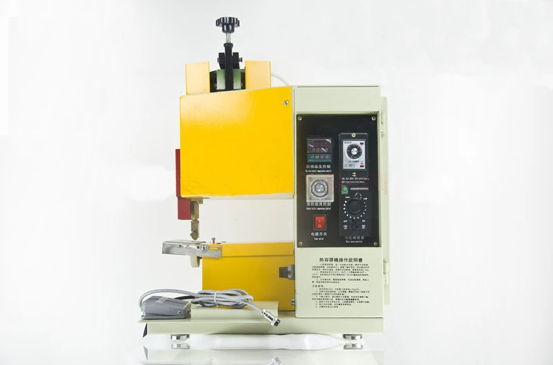 Hot Melt Glue Applicator Zipper Edge Gluing Machine Hot Melt Glue Bilateral Gluing Machine Processing Equipment MT902