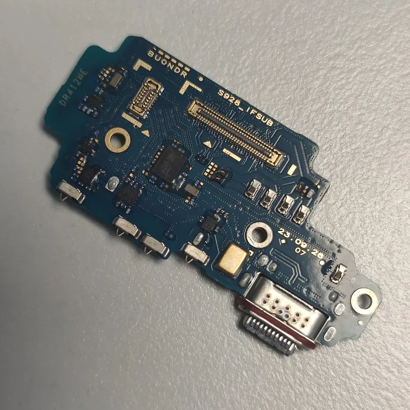 Charging Board Flex Cable For Samsung Galaxy S24 Ultra 5G SM-S928B USB Charge Port Jack Dock Connector