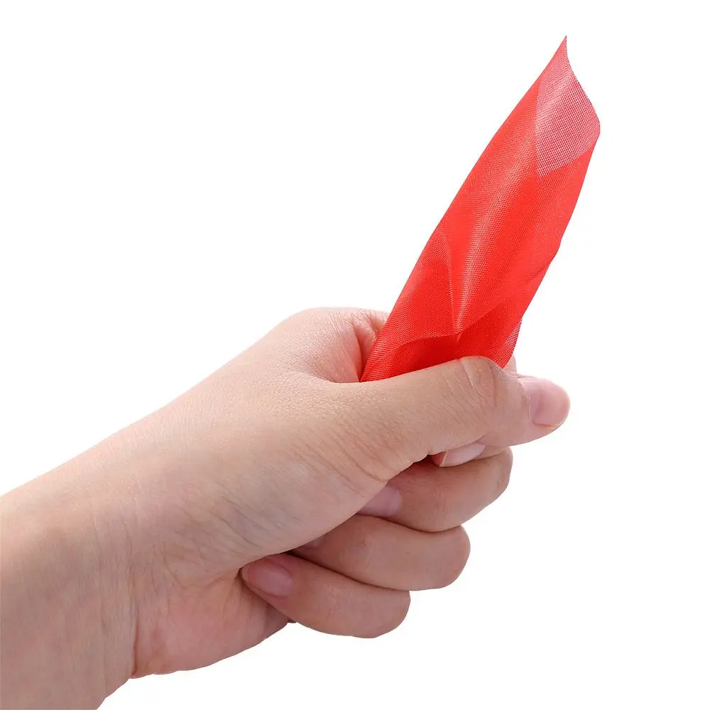 Gifts Magican Gifts Street Trick Red Silk Magic Props Scarf Disapper Magic Finger Thumb Tip Magic Tricks Finger Magic Tricks