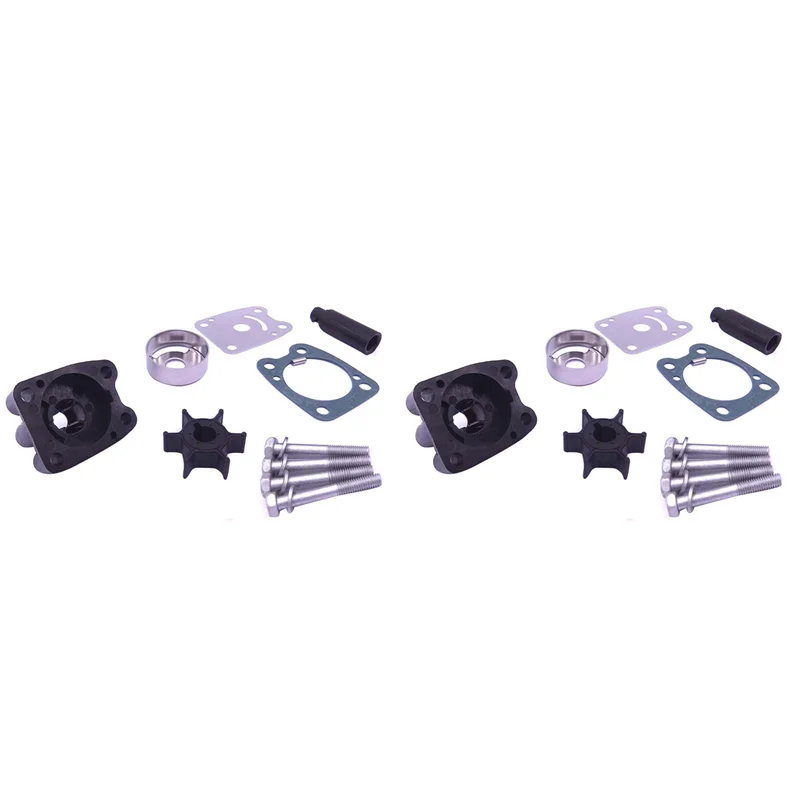 

2X Boat Motor 6E0-W0078-00 6E0-W0078-01 6E0-W0078-02 Water Pump Repair Kit For 4HP 5HP 4A 5C Outboard Engine