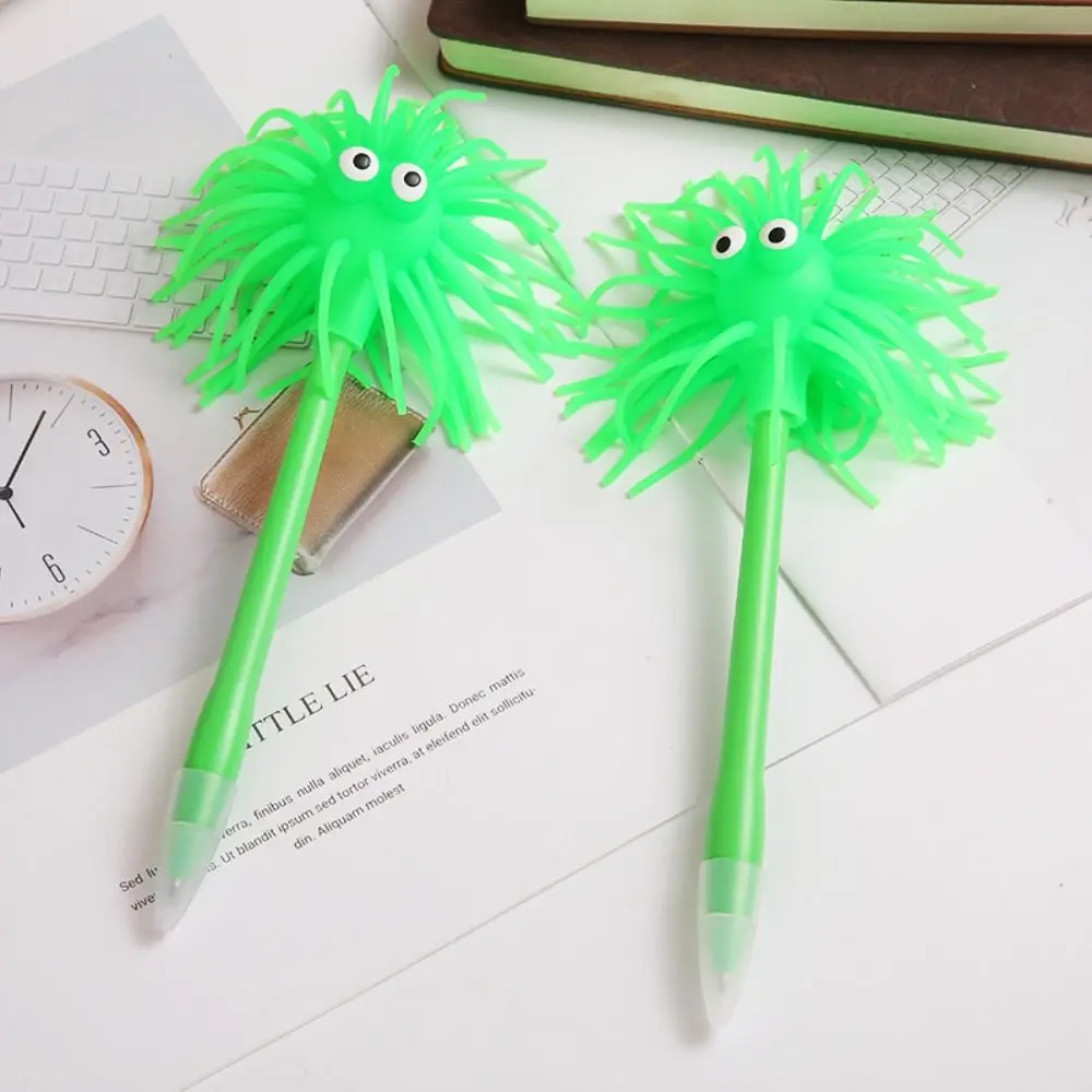 

Kawaii Writing Smoothly Neutral Gel Pens Fluffy Quick-Drying Signature Pen Cute Unique Ballpoint Pen Student