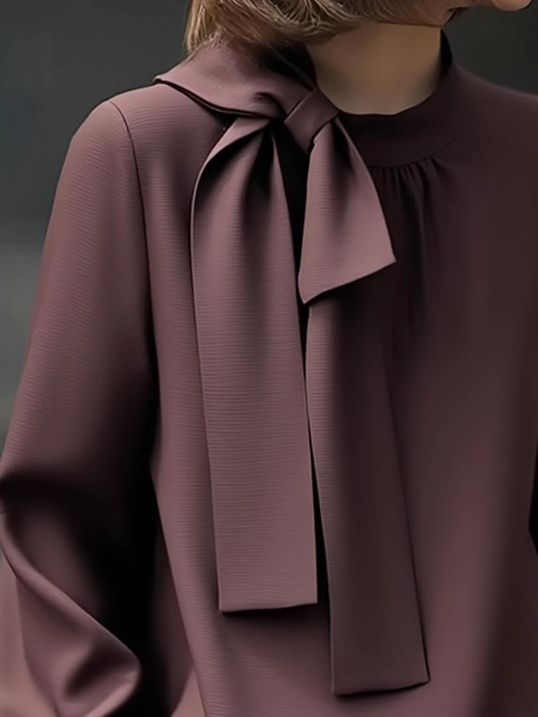 Maglione Lungo Rosso da Donna con Collo a V Unico Elegante Novità Autunnale Abbigliamento Casual Comodo Traspirante Leggero