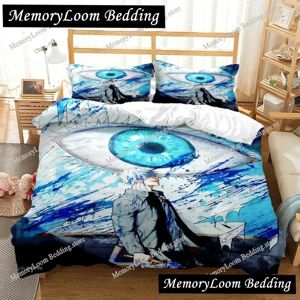 

Cartoon Anime Jujutsu Kaisen Duvet Cover Comforter Bedding set Soft Quilt Cover and Pillowcas for Teens SingleDoubleQueenKing