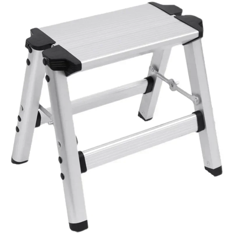 2025 Thickened Folding Small Stool Ladder Fishing Stool Multi-functional Aluminum Alloy Ladder Chair Wearing Children's Step