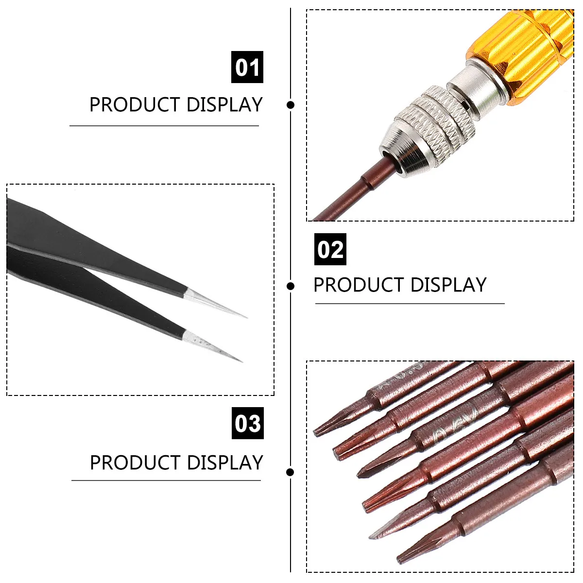 13-Piece Phone Repair Tool Kit for Electronics – Professional Mobile Opening Screwdriver Set