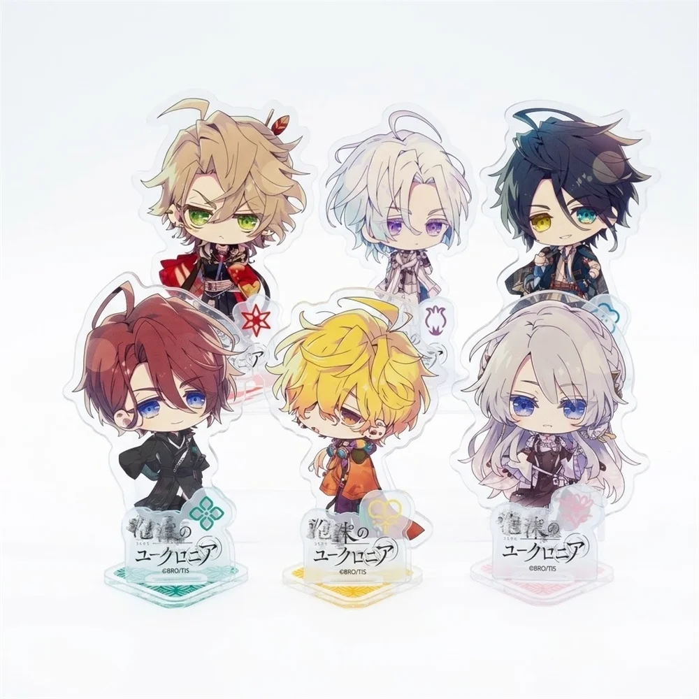 10CM Anime ‌Uchronia: Beyond the Mist Acrylic Keychain Stand Model Cosplay Characters Ornament Accesorios Goods Collection Gifts