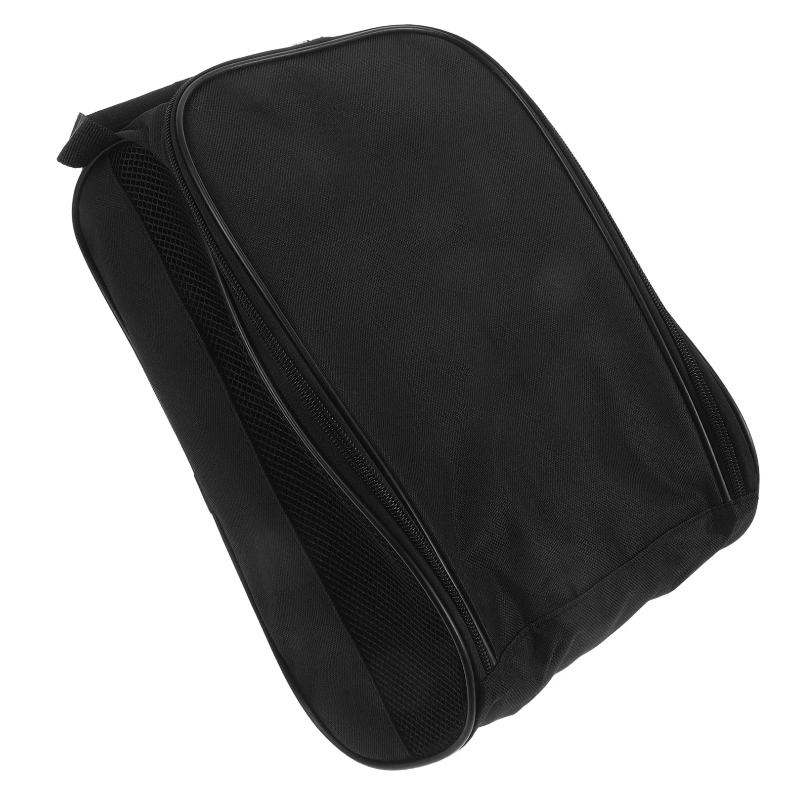 Golf Shoe Bag Large Capacity Mesh Zippered Portable Breathable Organizer for Travel Outdoor Sports Shoes Storage Men Women