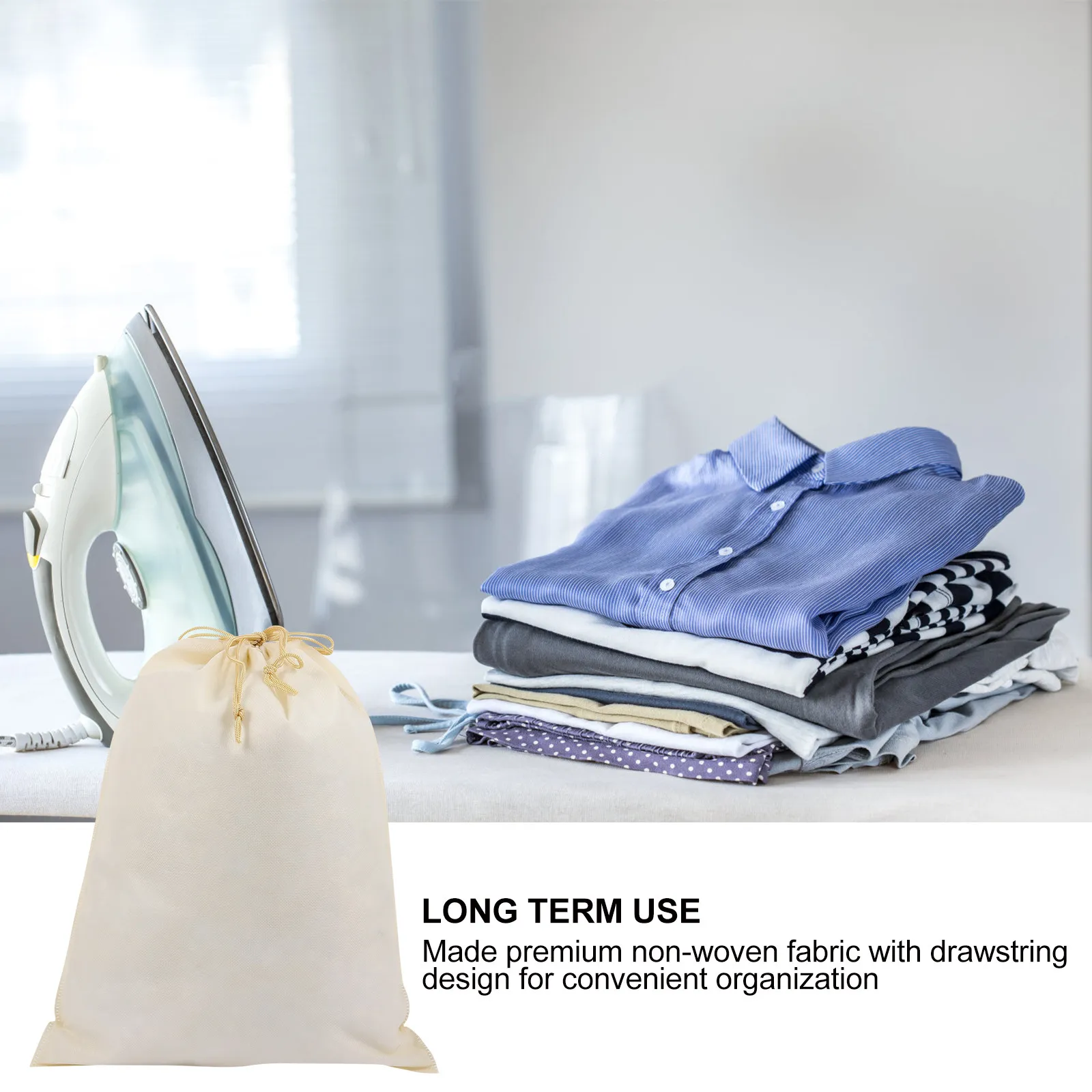 

Набор из 8 мешков для обуви из нетканого материала: портативные, легкие, пылезащитные, на шнурке, для хранения и путешествий