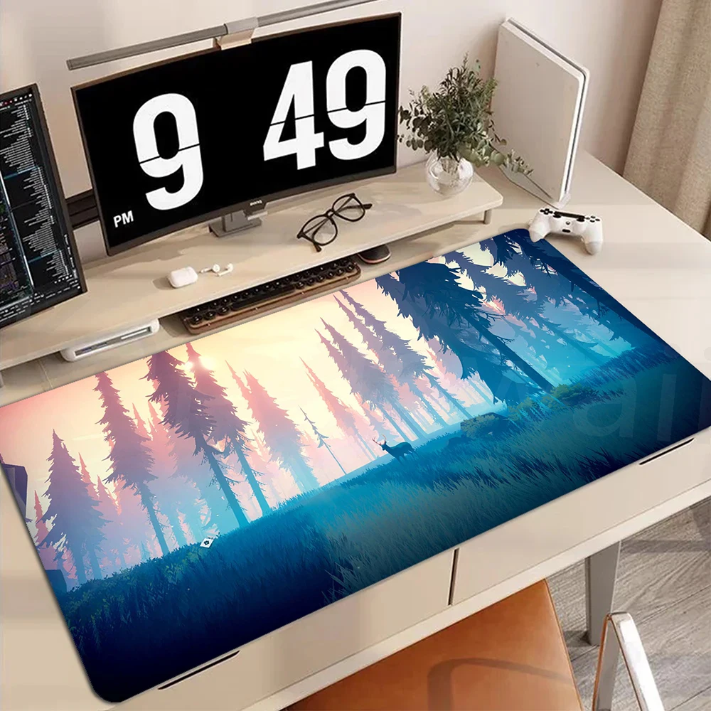 2026 تصميم الغابات ماوس الألعاب Buauty مشهد الوسادة سطح أملس أنيمي Seires حصيرة مكتبية مكتب مخصص الألعاب ملحقات Mausepad