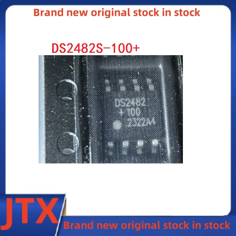 5PCS/LOT DS2482S-100+T&R DS2482+100 SOP8 Wire main controller chip