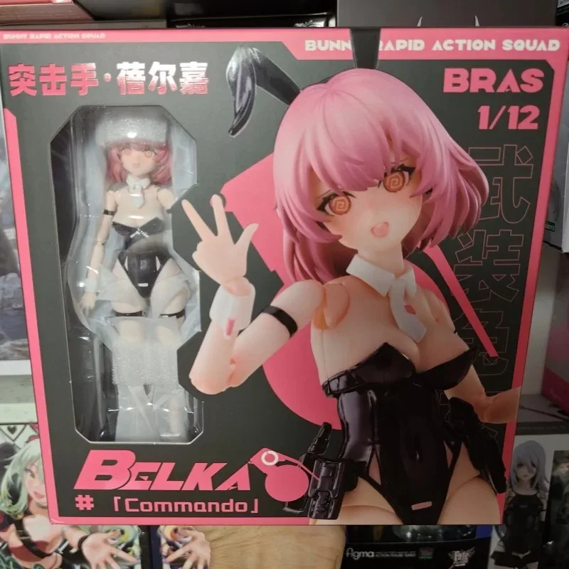 Коллекционная модель Sushing 1/12: Фигурка оператора штурмовой группы Белга из Bunny Response Squad для взрослых коллекционеров