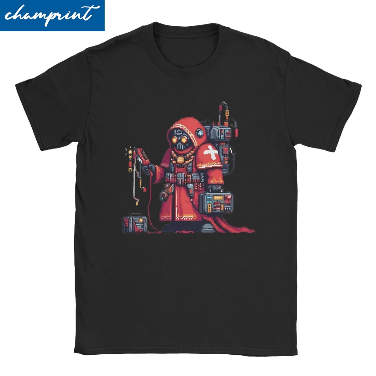 Warhammer 40k Hail To The Omnissiah camisetas para hombres y mujeres 100% algodón camiseta loca camiseta ropa de manga corta nueva llegada