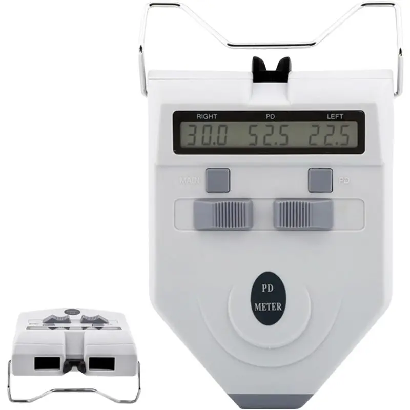 A25P Digital Optical Pupilometer With Memory Function,LCD Display, Diopter Compensation Pupillary Distance Meter