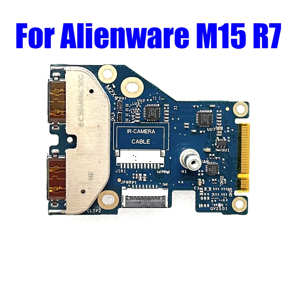 

Печатная плата USB-порта ввода-вывода для ноутбука Alienware M15 R7 AMD 0WG7FX WG7FX HDQ53 LS-L65BP без ИК-интерфейса