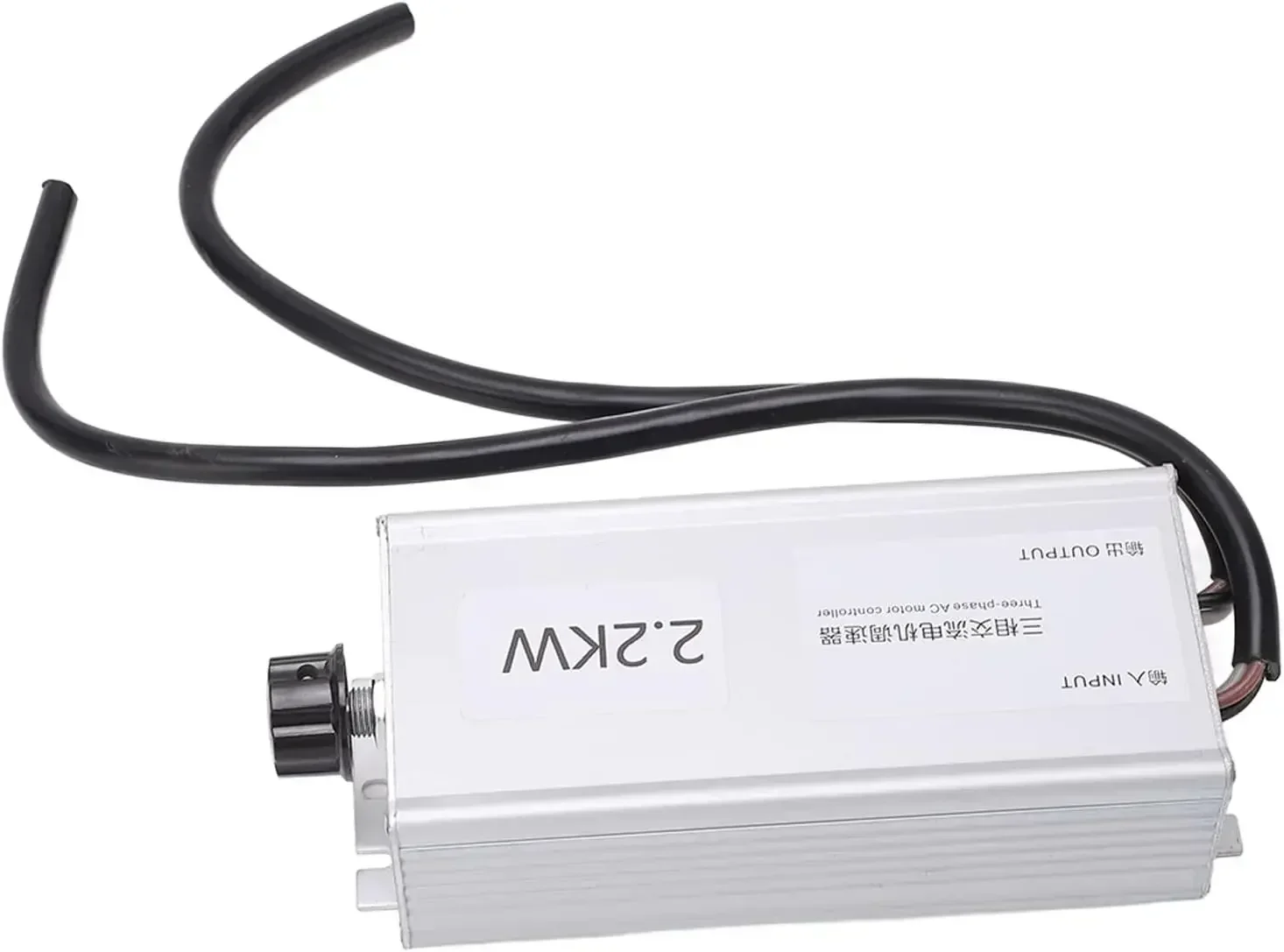 Controlador de velocidad del motor, regulador de velocidad electrónico variable de aleación de aluminio trifásico de 2.2KW 380V para ventilador axial de purificación