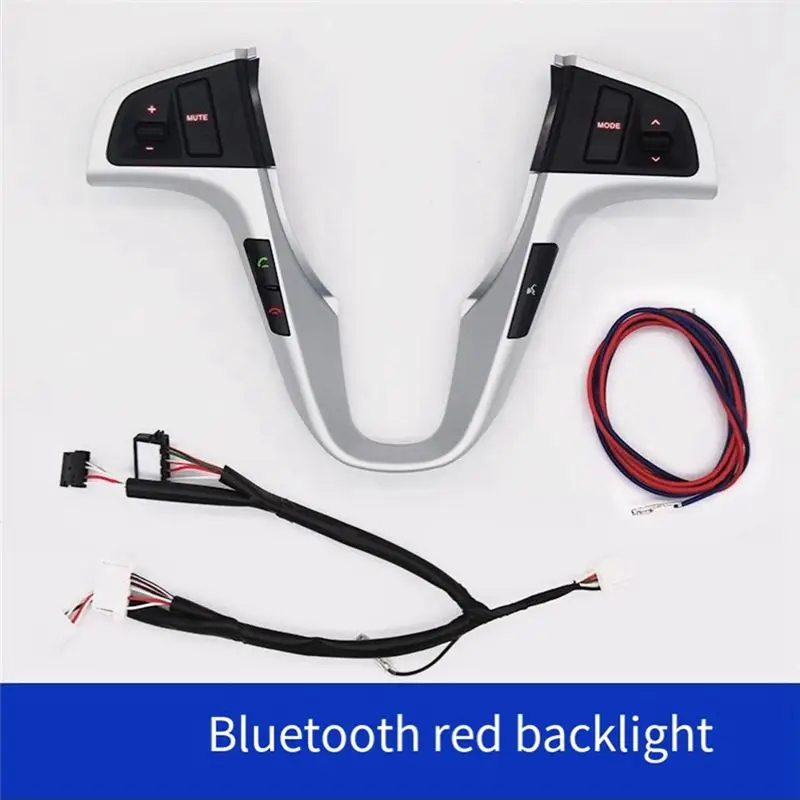 DT42-Multifunction Steering Wheel Switch With Harness For ACCENT Solaris Steering Wheel Button 96700-1R0304X