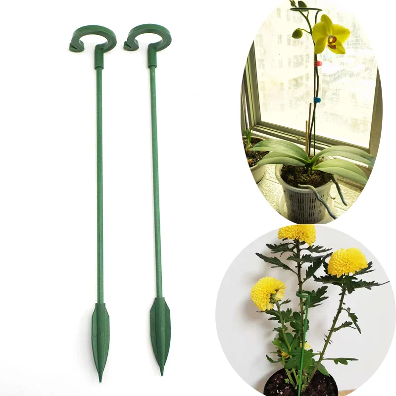 

5pcs/10pcs Plastic Plant Supports Flower Stand Reusable Protection Fixing Tool Gardening Supplies For Vegetable Holder Bracket