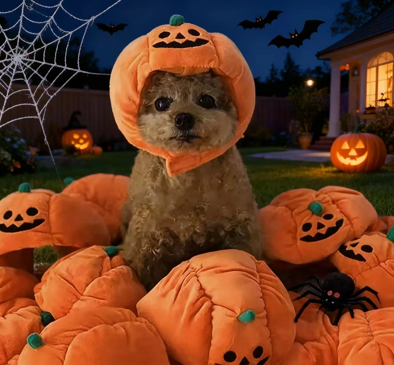 Pet Halloween Pumpk…
