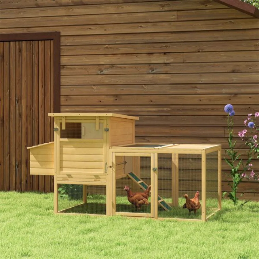 

Wooden Chicken Coop, 2025 year