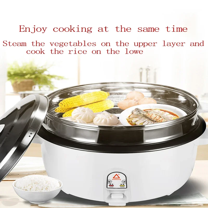 Non-Stick Coating Heating And Cooking Large-Capacity Heat Preservation Rice Cooker