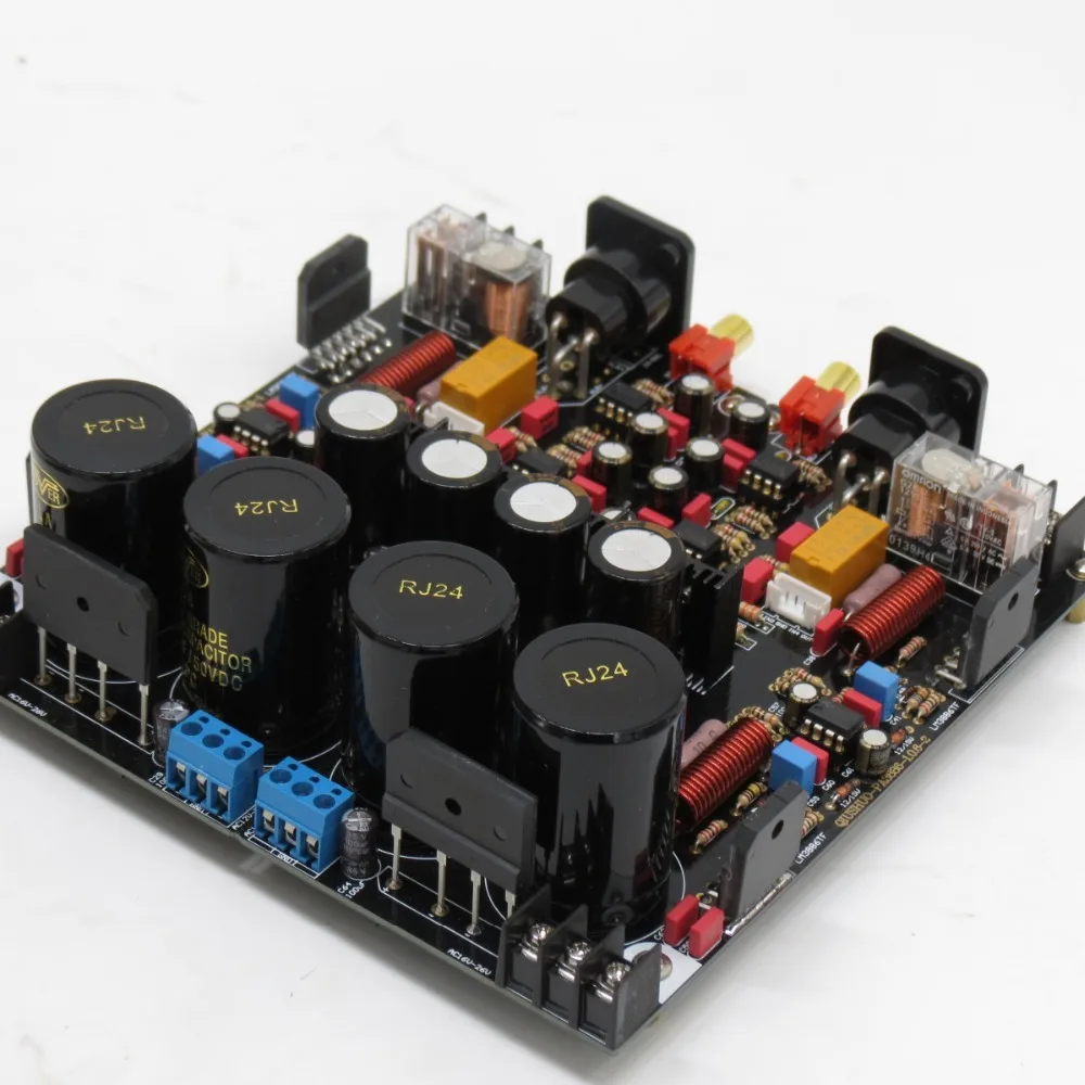 LM3886 XRL Fully Balanced Power Amplifier Board 120W+120W HiFi Stereo 2-channel Finished Board