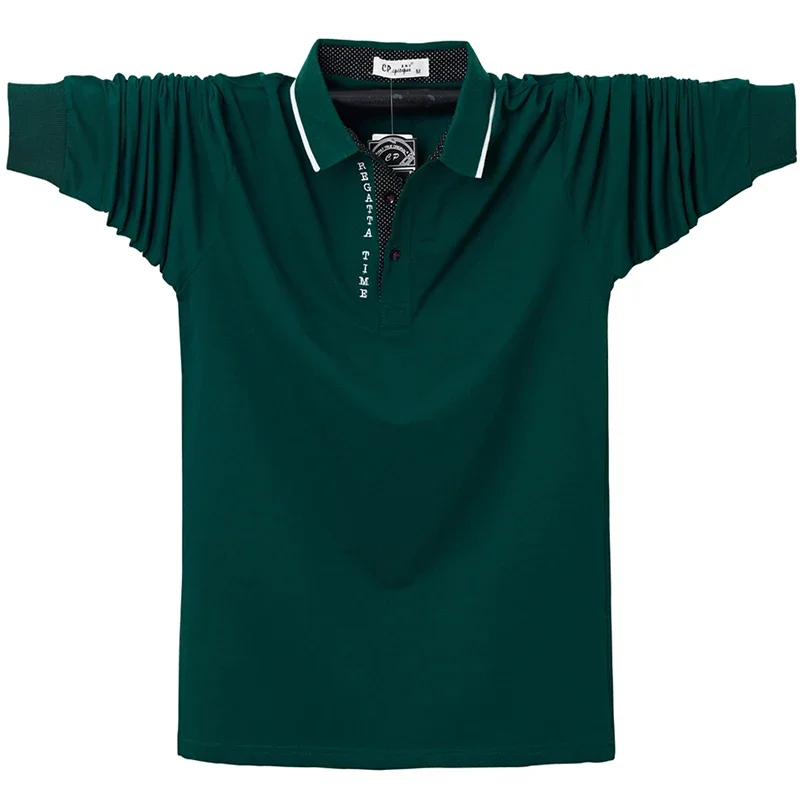 Autumn New Polo Shirt Men Cotton Long Sleeve Polo Shirts Male Classic Solid Colors Slim Fit Tee Shirt Homme Men Clothing