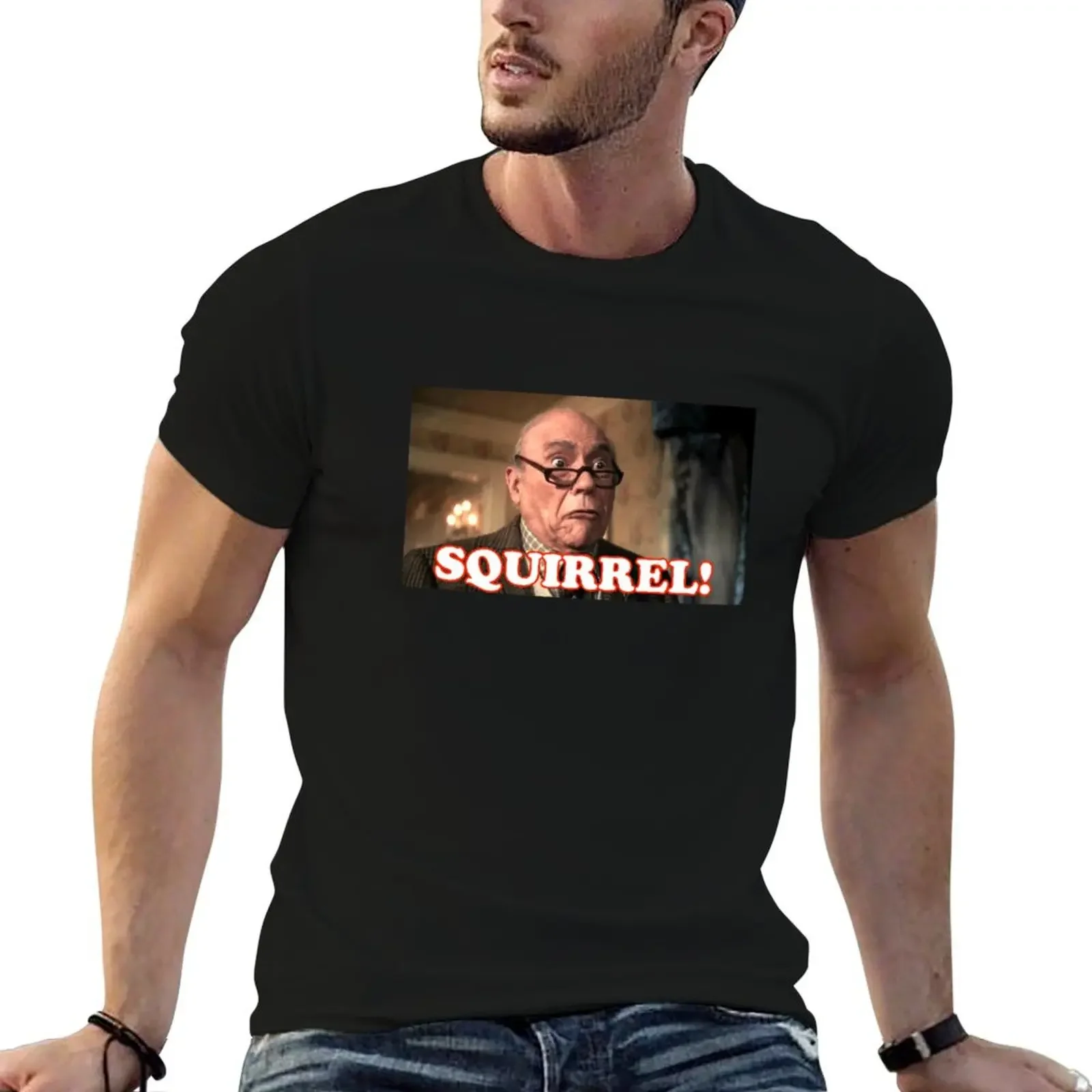 Squirrel! T-Shirt designer shirts graphics quick drying graphic shirts mens t shirts top quality