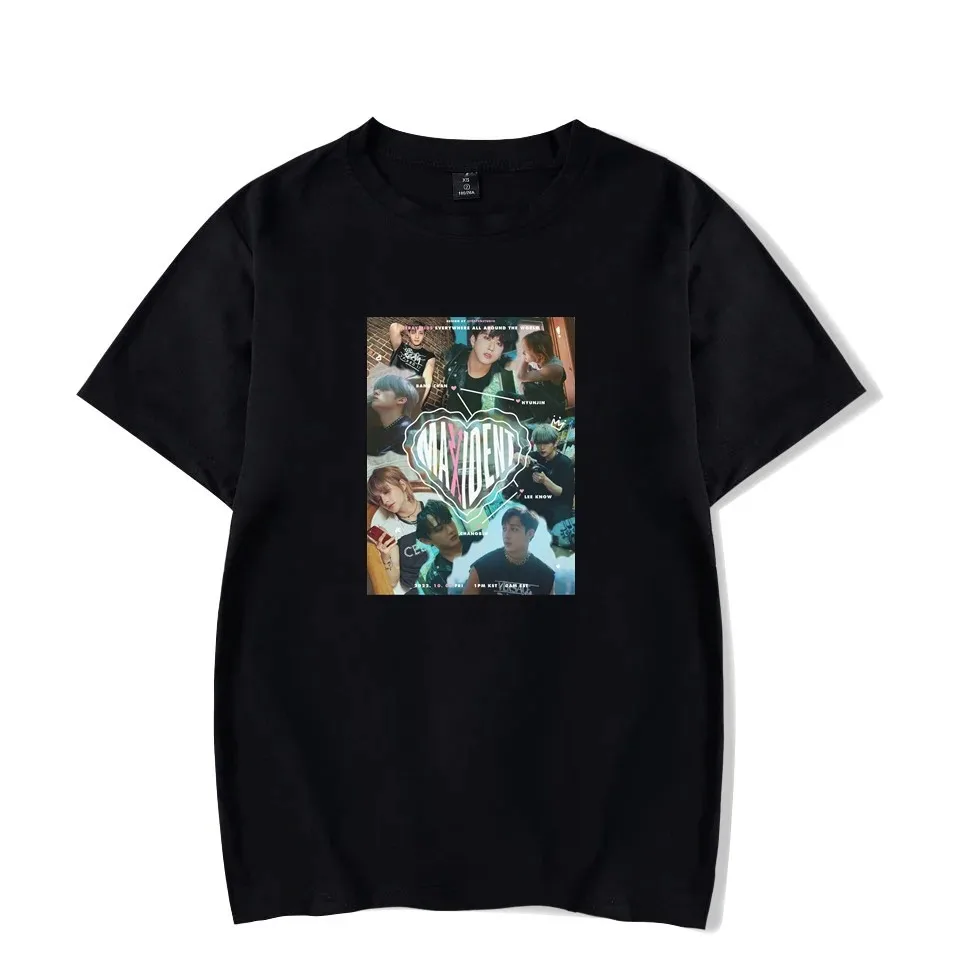 

High Quality Hip Hop Kids kpop Fans Korean Summer Style Men T-Shirt