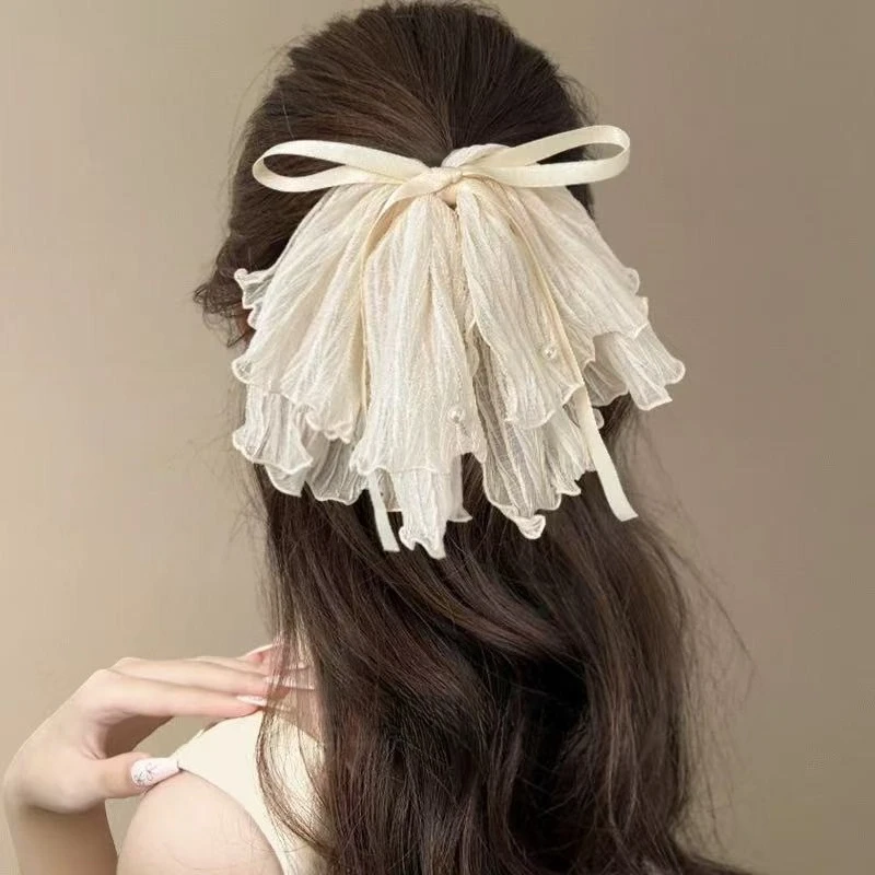 1Pc Elegant Bow Mes…