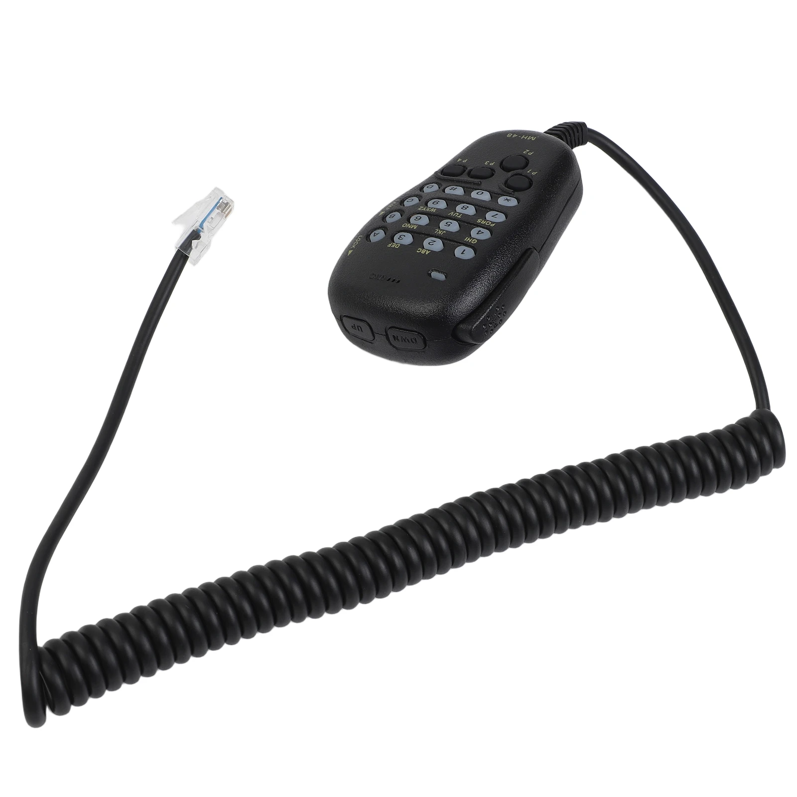 1 PC MH-48 MH-48A6J 6-Pin Microphone For Yaesu FTM-100DR, FT-7900R, And FT-8900R Radio Handheld Microphone For Yaesu Radios