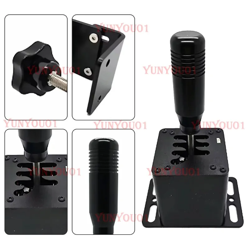 

PC USB H Gear Shifter for Logitech G27 G29 G25 G920 for Thrustmaster T300RS/GT for ETS2 Sim Gear Shift PC Racing Game