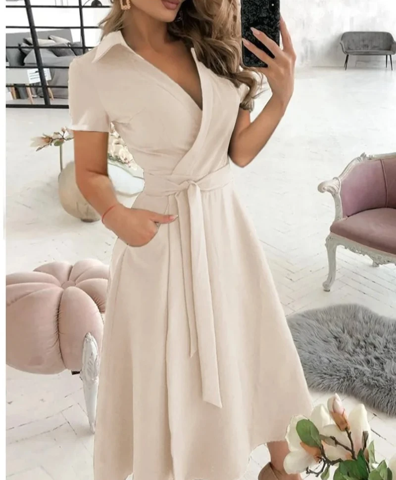 Regenbogen Gestreiften Druck Sommer Kleid Frauen Button Up Kurzarm Casual Vintage Shirt Langes Kleid Damen Elegante Maxi Kleider