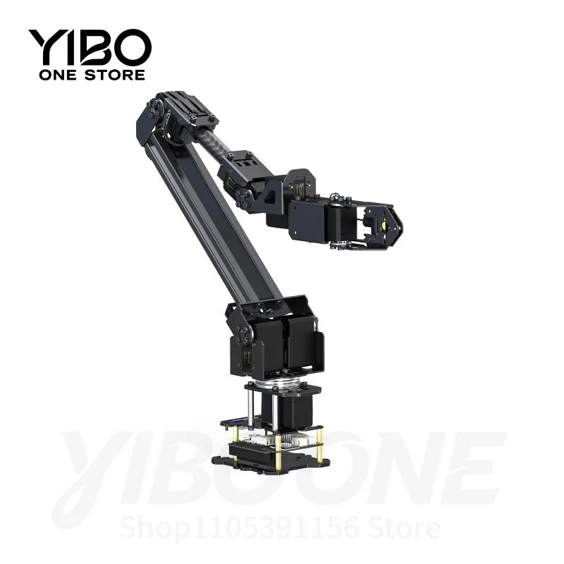 5+1 DOF High-Torque Robotic Arm Kit with ESP32 Serial Bus Servo, 2-DOF Wrist Joint Compatible with LeRobot for DIY