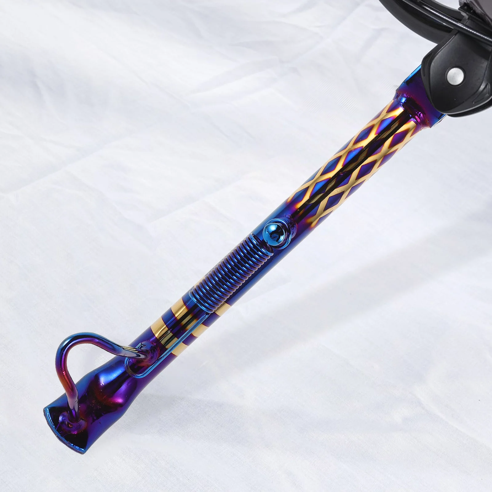 

Motorcycle Kickstand Solid Stainless Steel Side Support Stand for Motorcycle Electric Scooter Kickstand Replacement