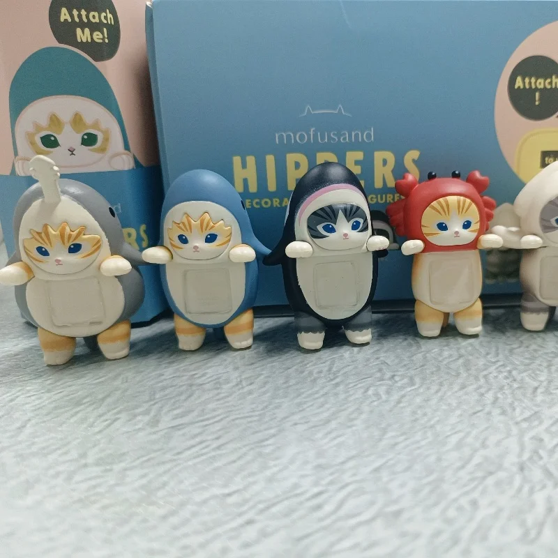 

Sonny Angel Mofusand Hippers Blind Box Party Cute Doll Mystery Box Lucky Box Toys Unpacking Mobile Phone Car Accessories Gifts