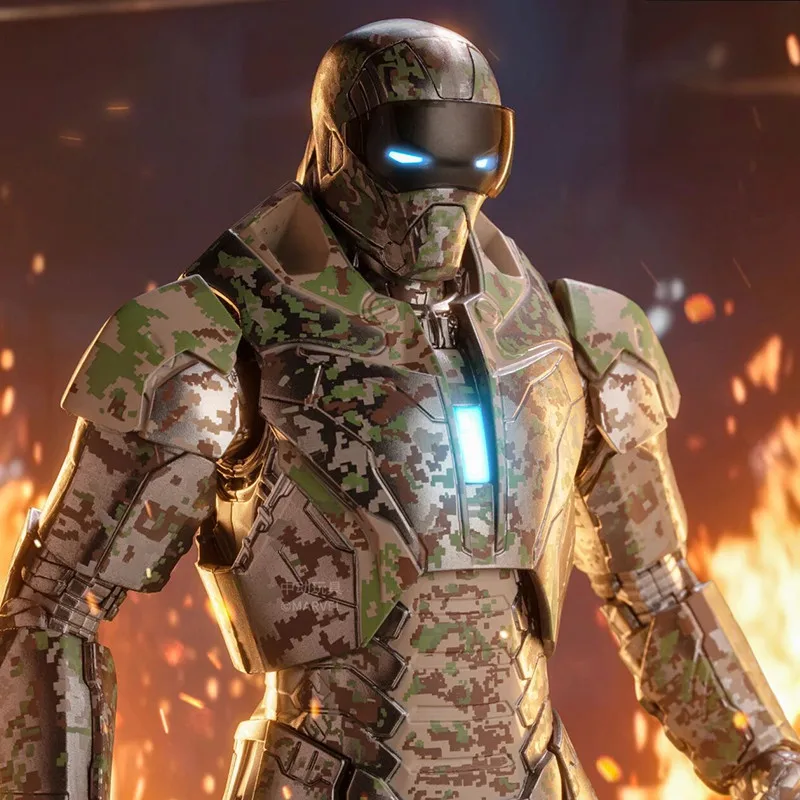 ZD – jouets originaux Tony Stark Iron Man MK23, figurine d'action, modèle 7 pouces, kits de garage portabilité, ornement, cadeaux d'anniversaire