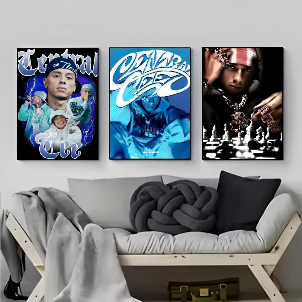 Popular British HipHop Rapper C-Central Cee Poster Poster HD  Waterproof Wall Sticker Bar Living Room Decor Gift