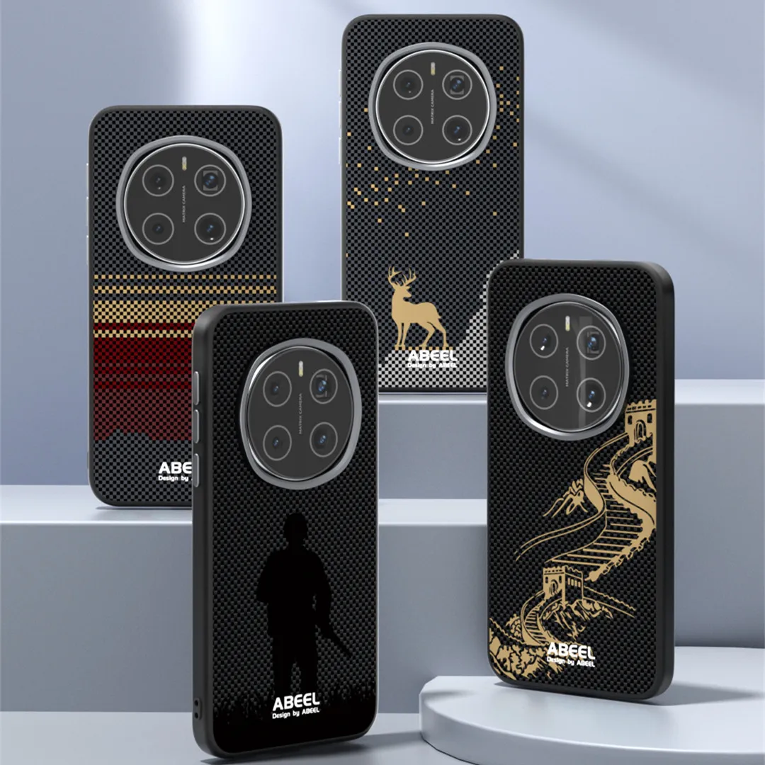 

Matte Magsafe Great Wall Deer Grain Soft TPU Frame Case for Honor Magic 7 Pro Magic7 Sunset Soldier Magnetic PC Armor Back Cover