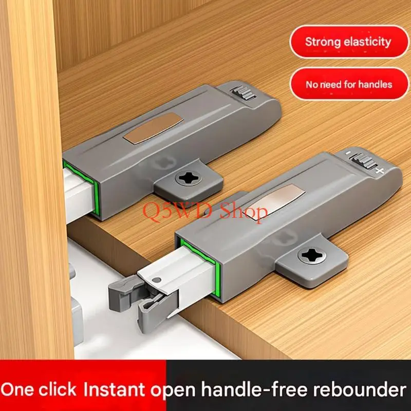 Q5WD Push to Open Catches Lock Push Type Catches Latches Drawer Cabinet Catches Touch Latches Drawer Cabinet Catches Latches
