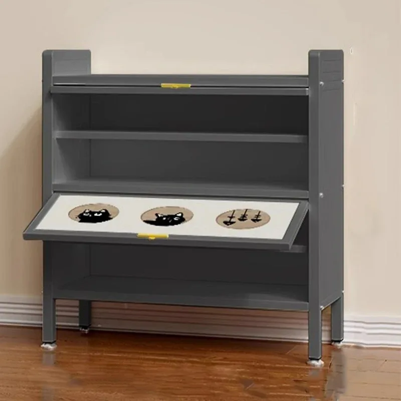 Organizer Modern Shoe Cabinet Shelves Wooden Slippers Vertical Shoe Shelf Big Size Dorm Essentials Zapatero Entrance Furniture