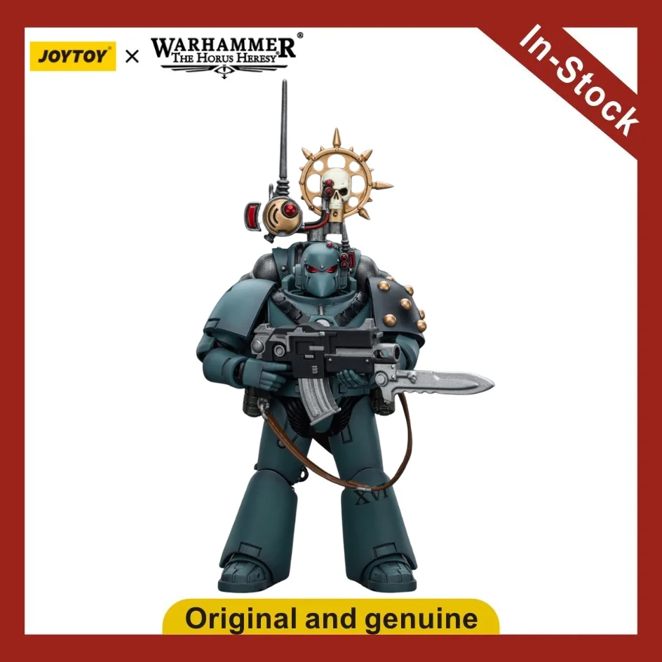 

【UA】JOYTOY Warhammer 40K Scale 1/18 Action Figures Sons of Horus MKVI Tactical Squad Models Toys Gifts