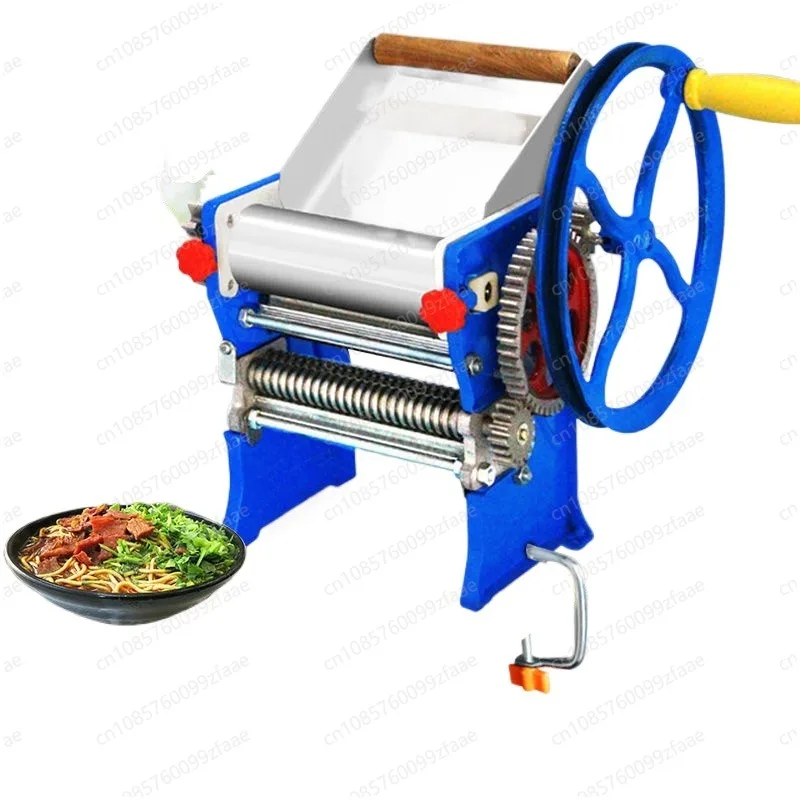 

Household small noodle machine, multi-functional dumpling skin rolling device, hand-cranked design