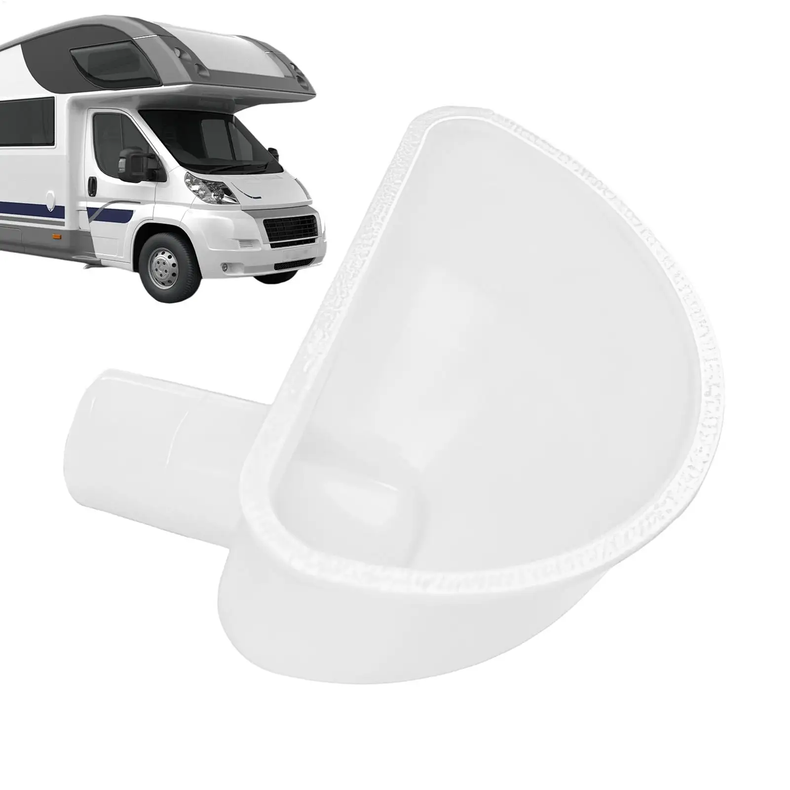 3D Printed RV Water Funnel Anti-Spill Wide Mouth Water Inlet Filling Funnel for Trailer Van Motorhome Camping Road Trips